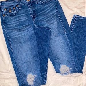 True Religion Curvy Skinny mid rise